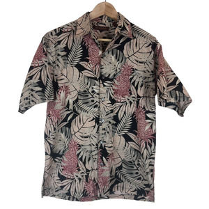 Tori Richard Honolulu Hawaiian 100% Cotton Lawn Shirt Men S Pineapple Camp Aloha